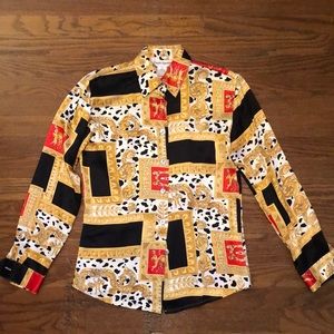 Paola Santini silk button down